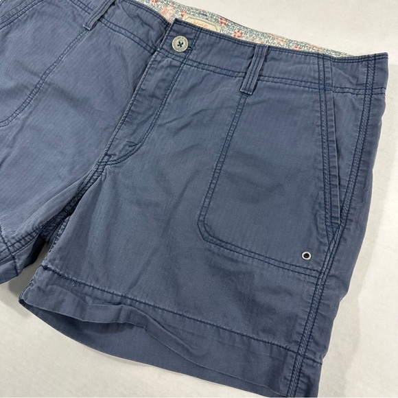 Levi's Gray Blue Flat Front Shorts with Pockets, 12 - Picture 2 of 7